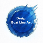 Line Art Design Of Your Boat